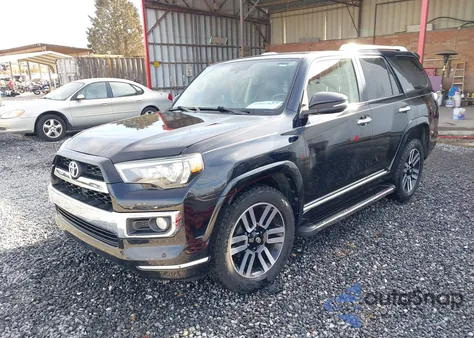 2014 Toyota 4Runner Limited from USA, damaged, VIN JTEZU5JR3E5068191